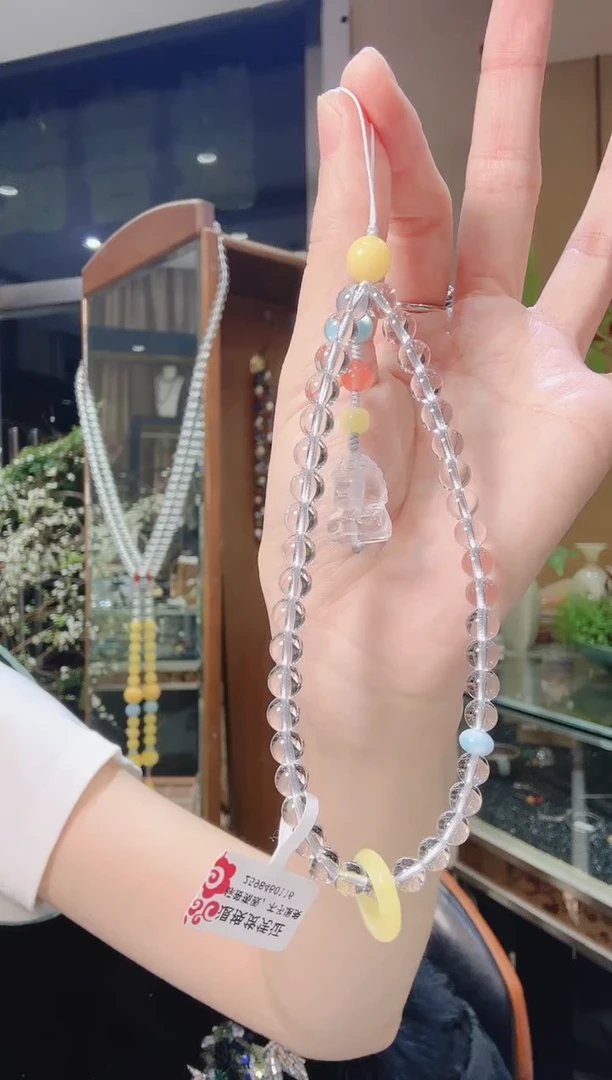 【闪购商品】水晶挂件未镶嵌无相佛白水晶挂件