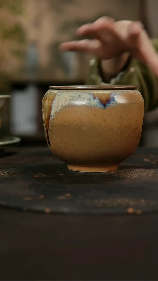 景德镇陶瓷杯碗柴烧多人