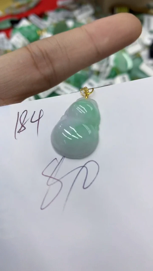 【闪购商品】翡翠颈饰18K金镶嵌号链接1111111