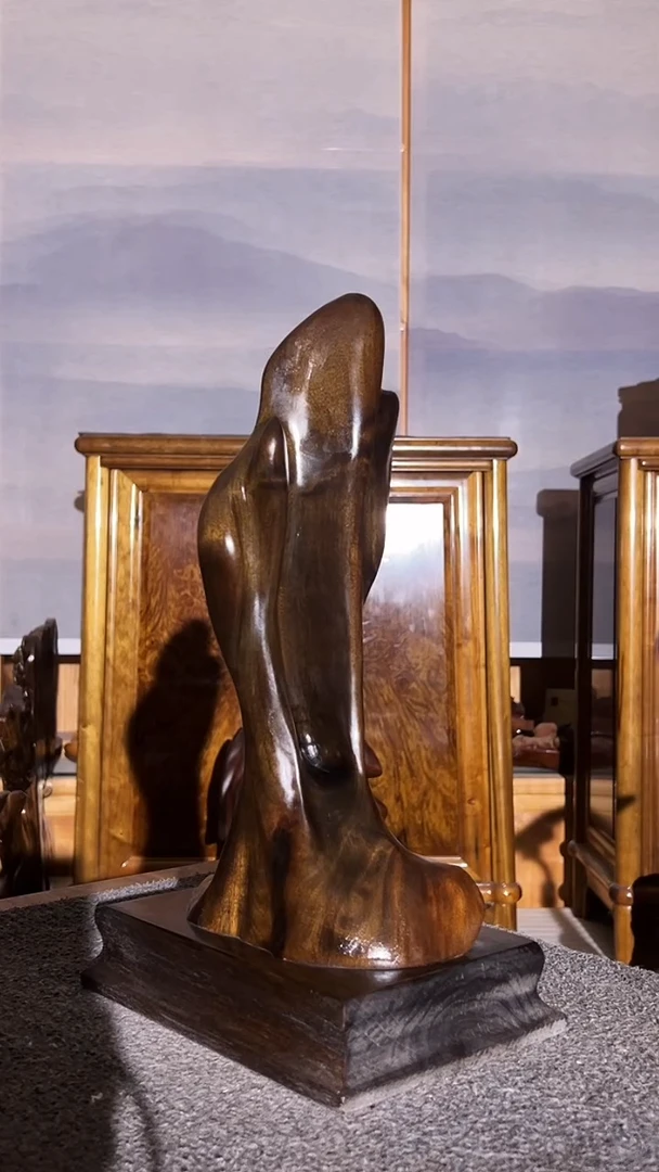 阴沉木J****a小叶桢楠摆件/厂家直销