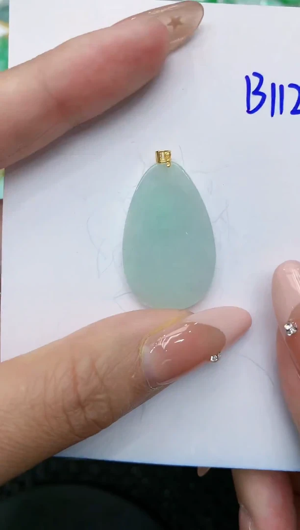 【闪购商品】翡翠颈饰18K金镶嵌111111111