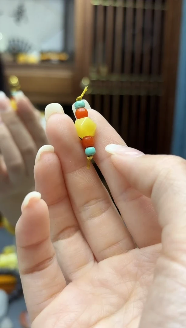 裸石蜜蜡未镶嵌蜜蜡配饰套装GW