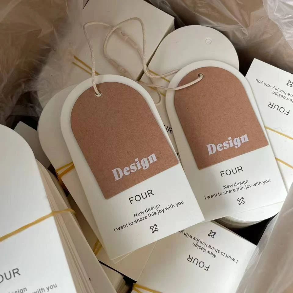 服装店吊牌高级感男女装织带挂牌