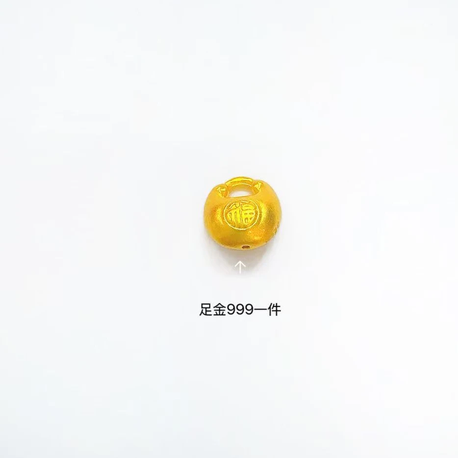 【小金姐专享】足金999新款胖福（一个）LAZ244