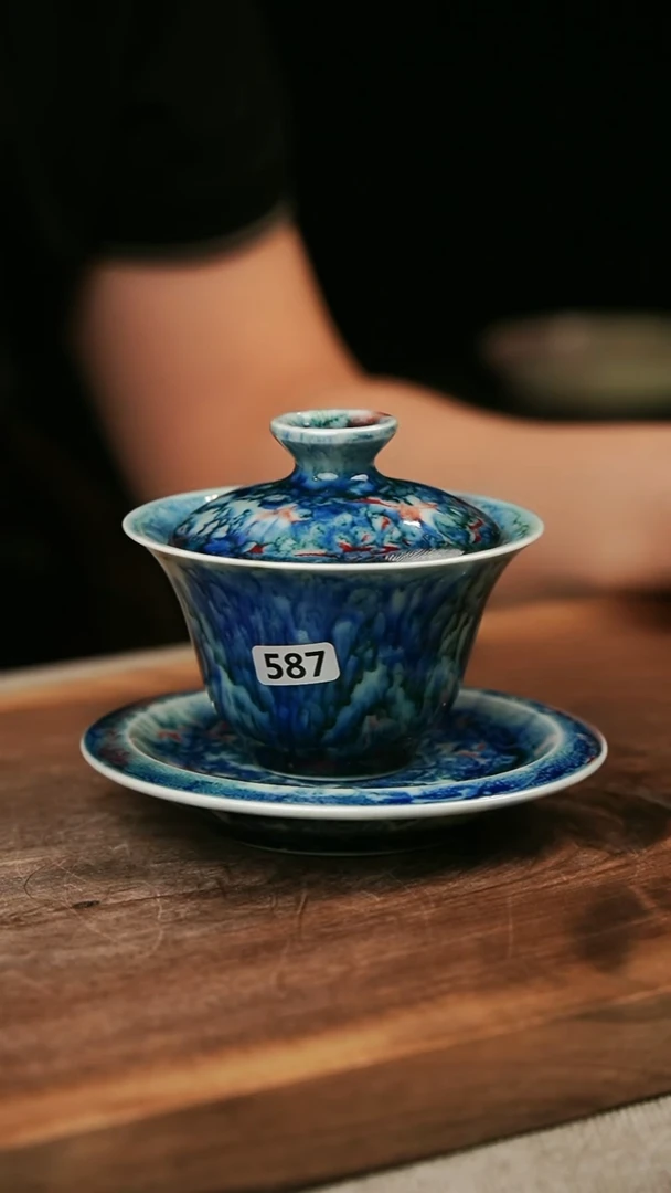 瓷片钧瓷茶器茶壶587