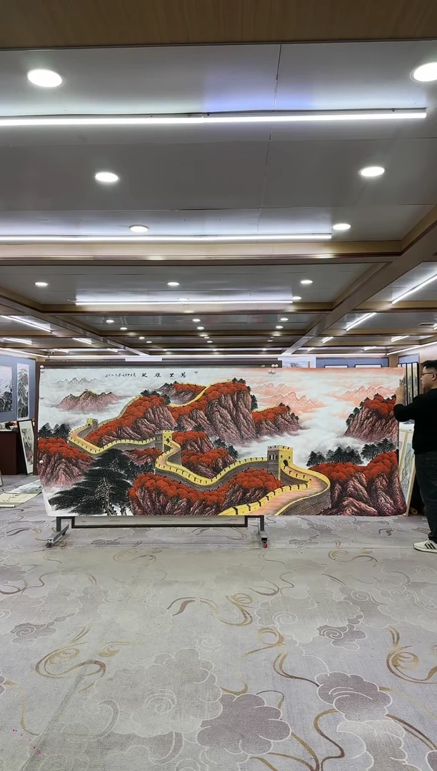 绘画一-刘雪红-大丈二-山水国画