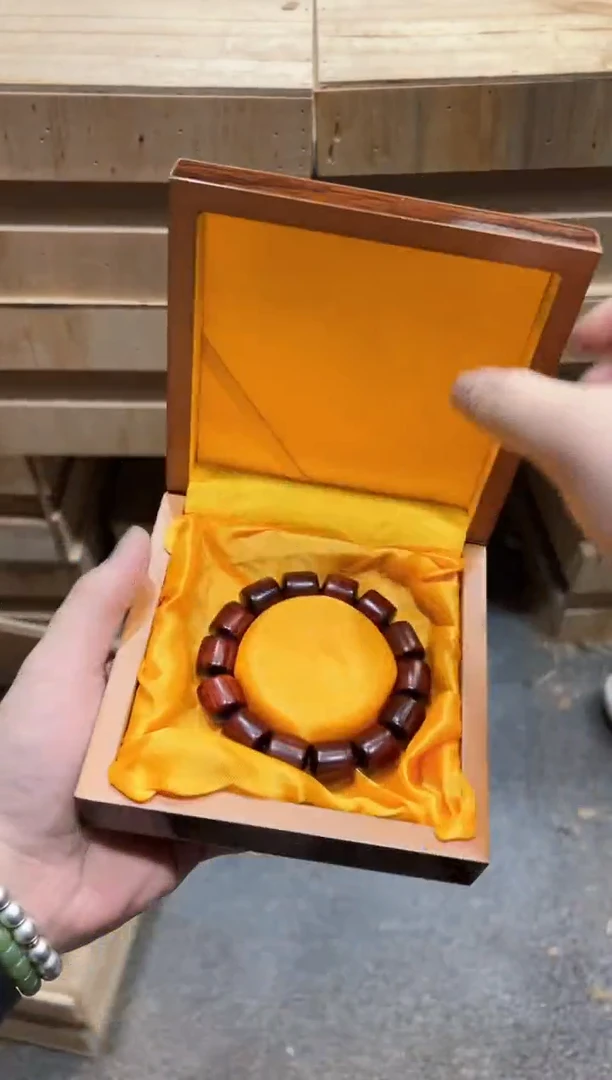 陈氏文玩云仓木制类手串无礼盒YS975