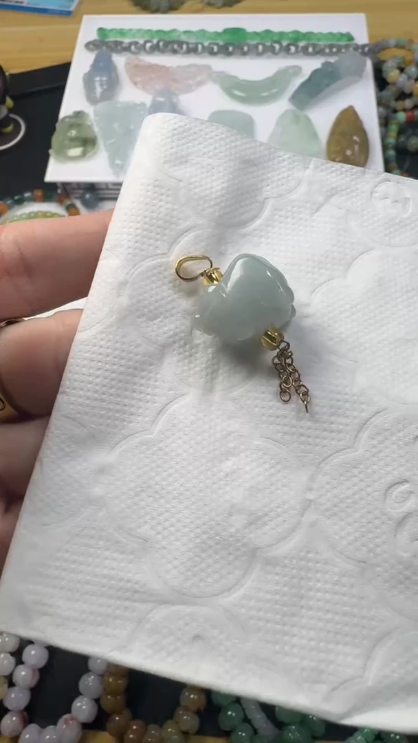 颈饰未镶嵌翡翠【闪购商品】 天然翡翠