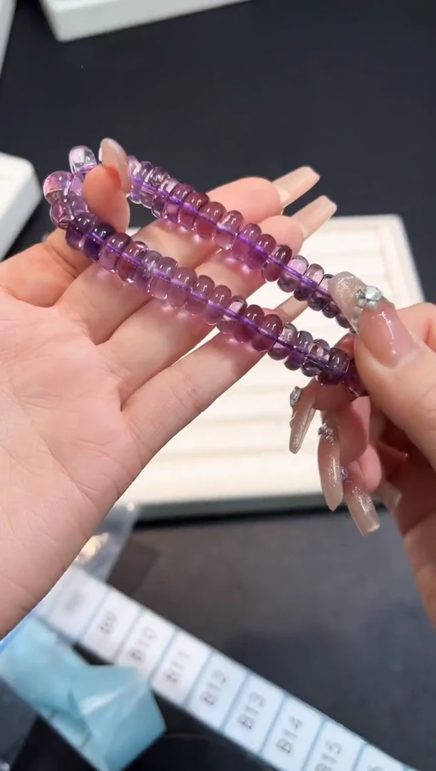 【闪购商品】水晶手串未镶嵌90A多样性发其一/1条默认微瑕