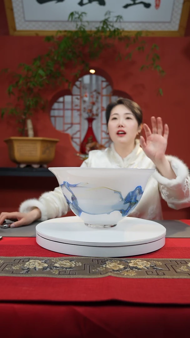 【闪购商品】琉璃手工艺品聚宝盆