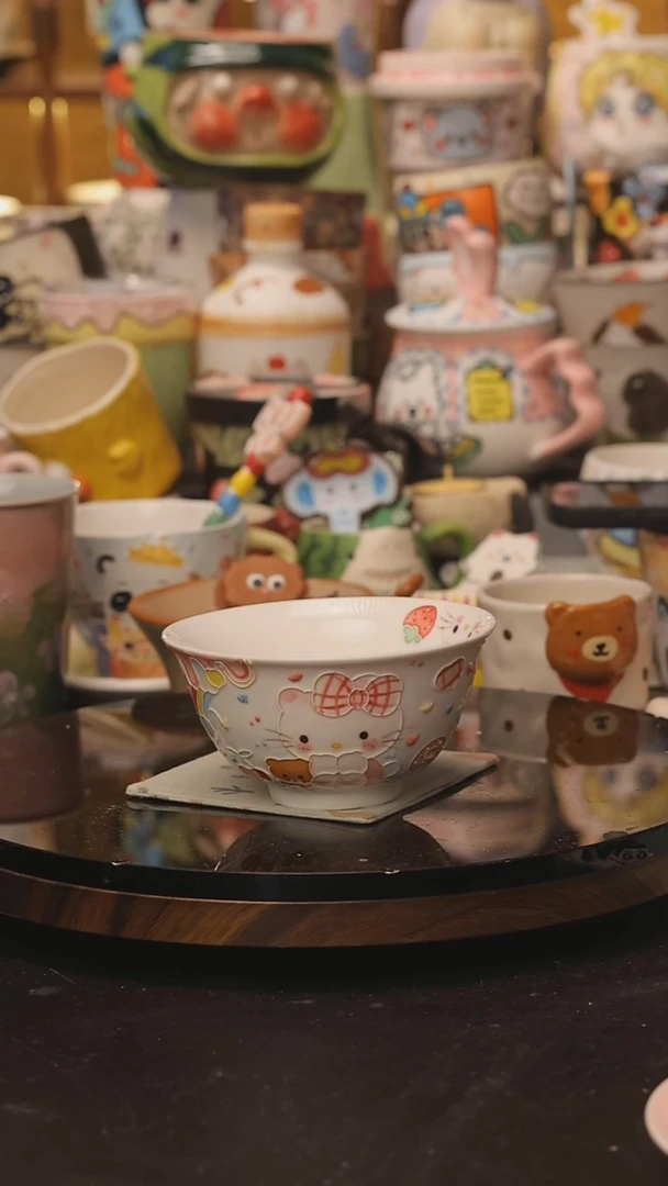 景德镇釉下彩绘设计师款式陶瓷