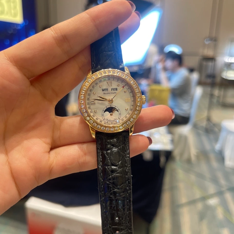 99新 宝珀 表展/女装系列2360-2991A-55B腕表/WHT028983