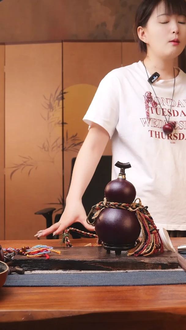 1389号精品大漆葫芦防腐防渗装水茶酒