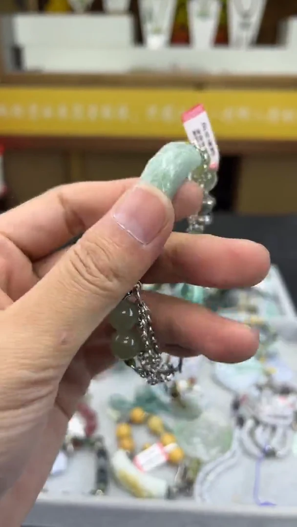 颈饰未镶嵌翡翠翡翠手链