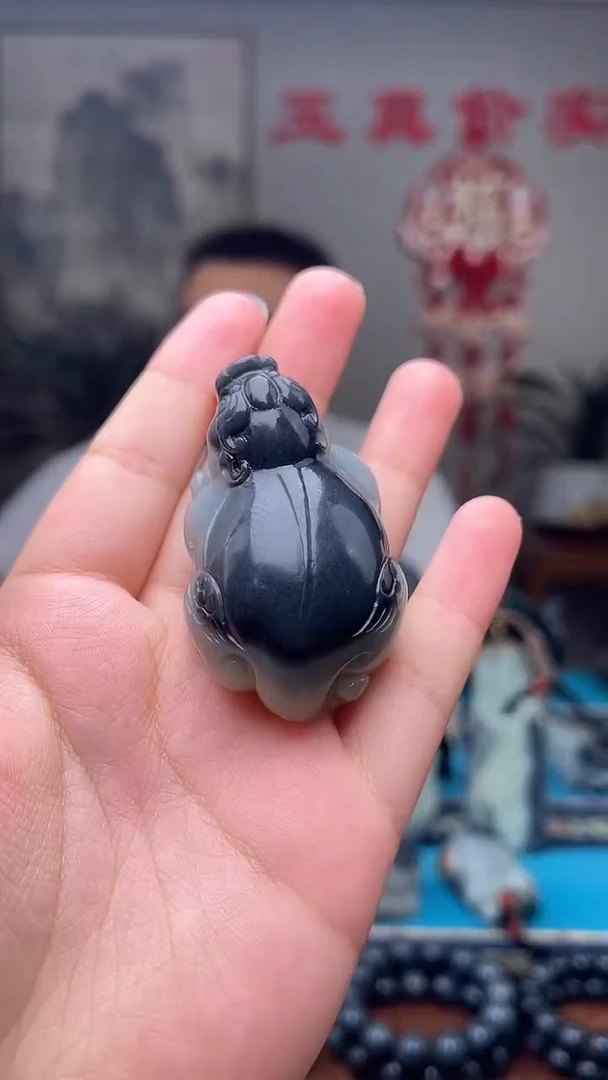 和田玉未镶嵌挂件1