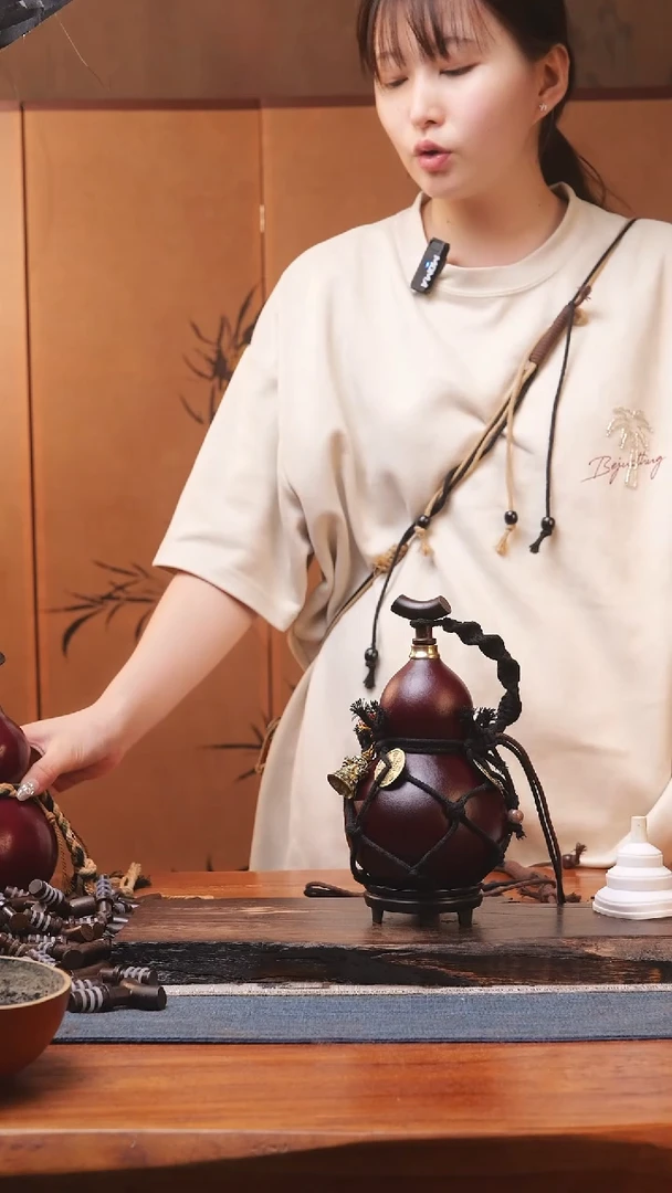 418号精品大漆葫芦防腐防渗装水茶酒