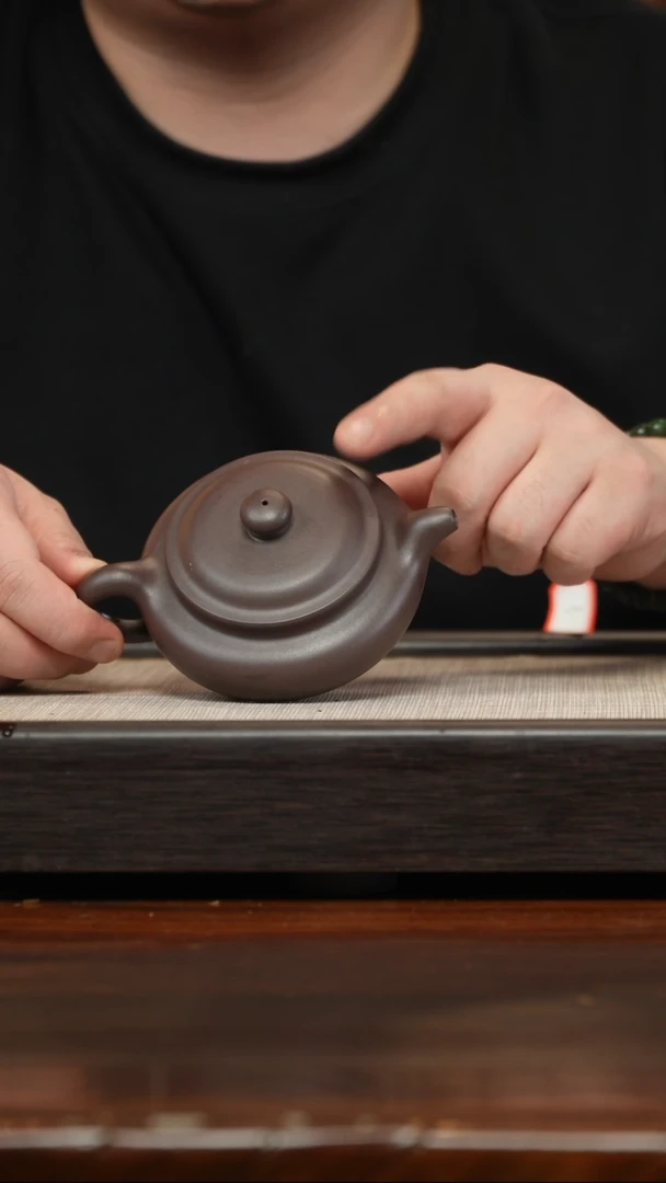 【闪购商品】紫砂茶壶四底扁腹