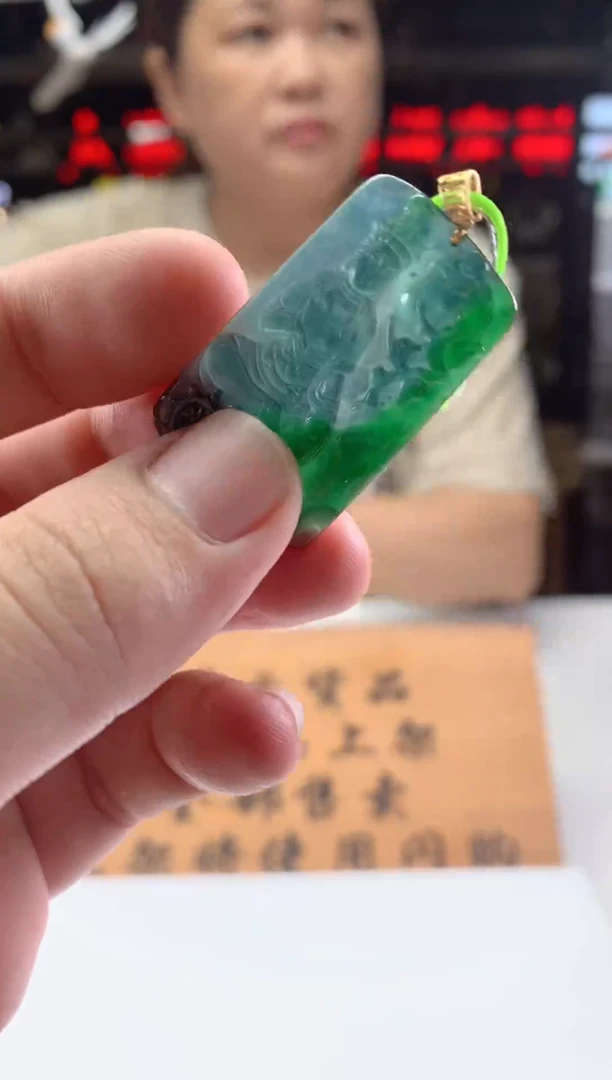 定制翡翠未镶嵌天然翡翠A货拍一发一