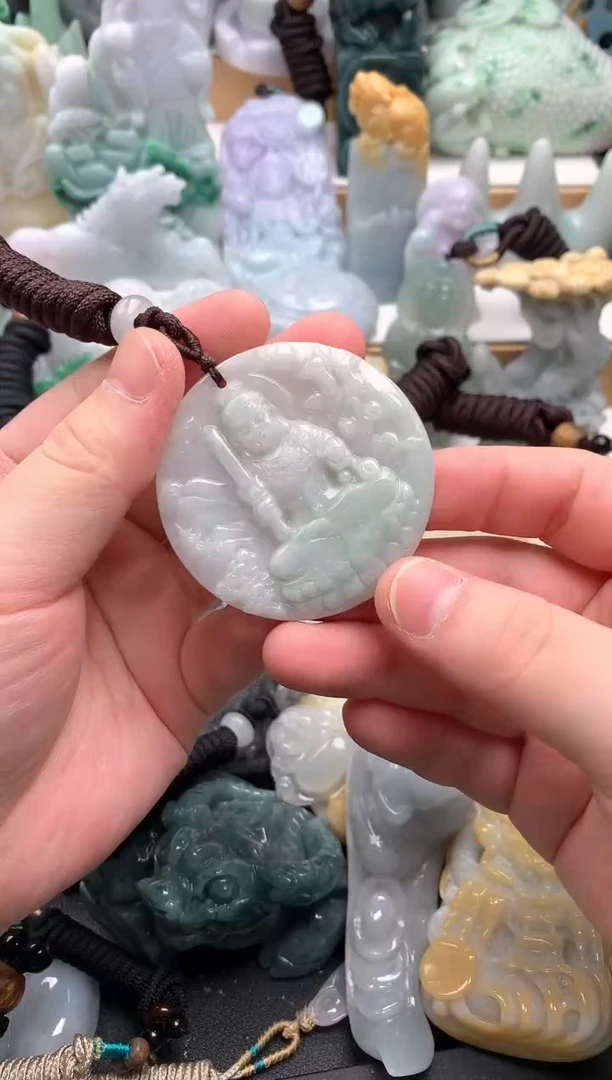 吊坠(不含链)未镶嵌翡翠1