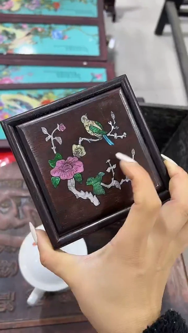 木沐头淘摆件木雕件