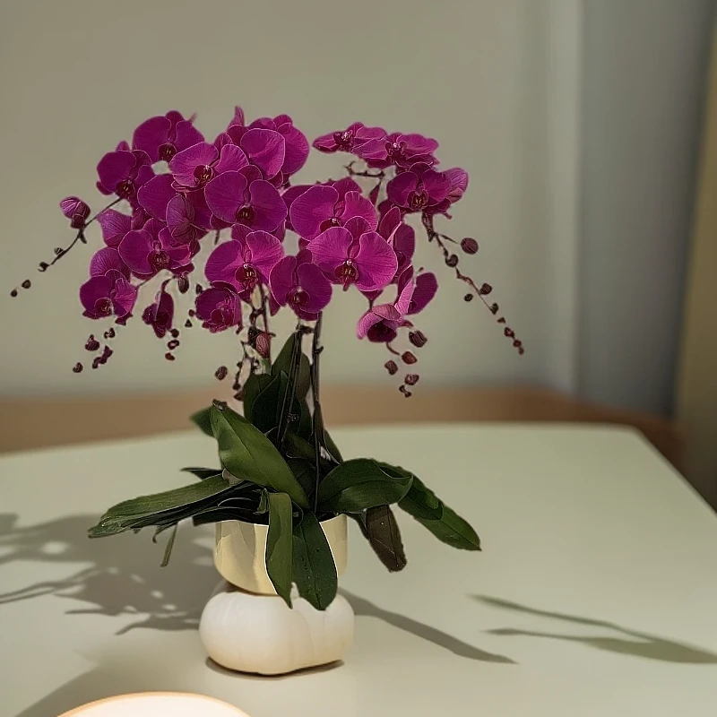 鲜花【大鸿运】3.5寸杯 蝴蝶兰室内种植观赏送礼带花发货