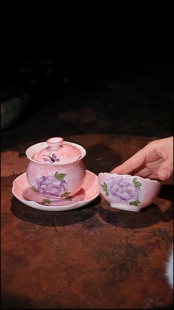 陶瓷茶具（无礼盒）@@A13782