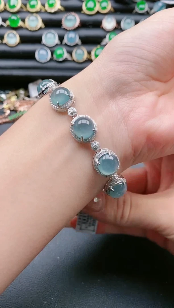 【闪购商品】翡翠戒指银S925镶嵌111111