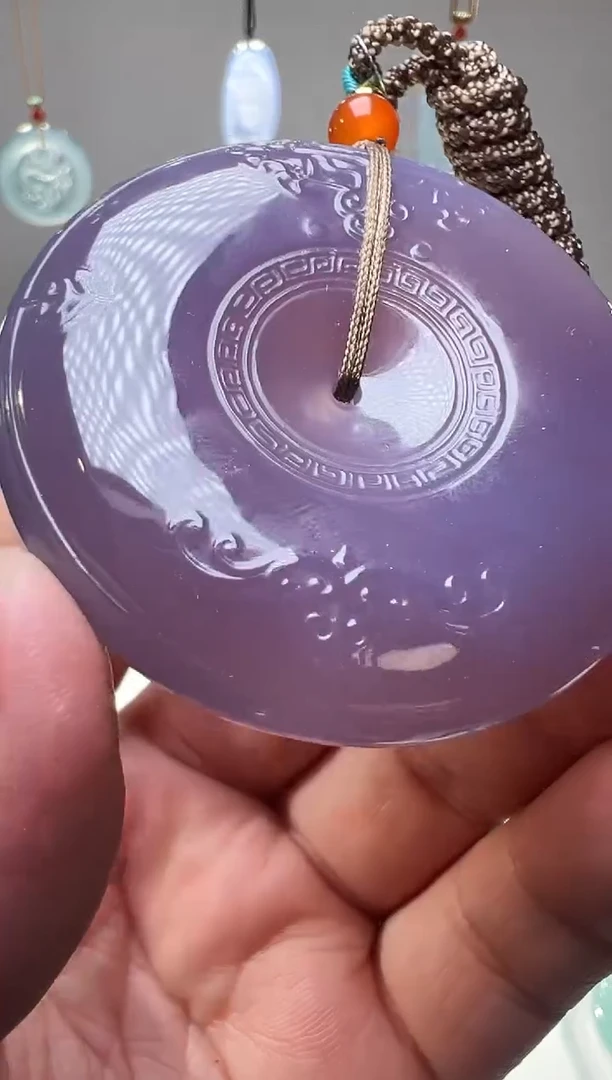 未镶嵌吊坠(不含链)玛瑙/玉髓平安扣