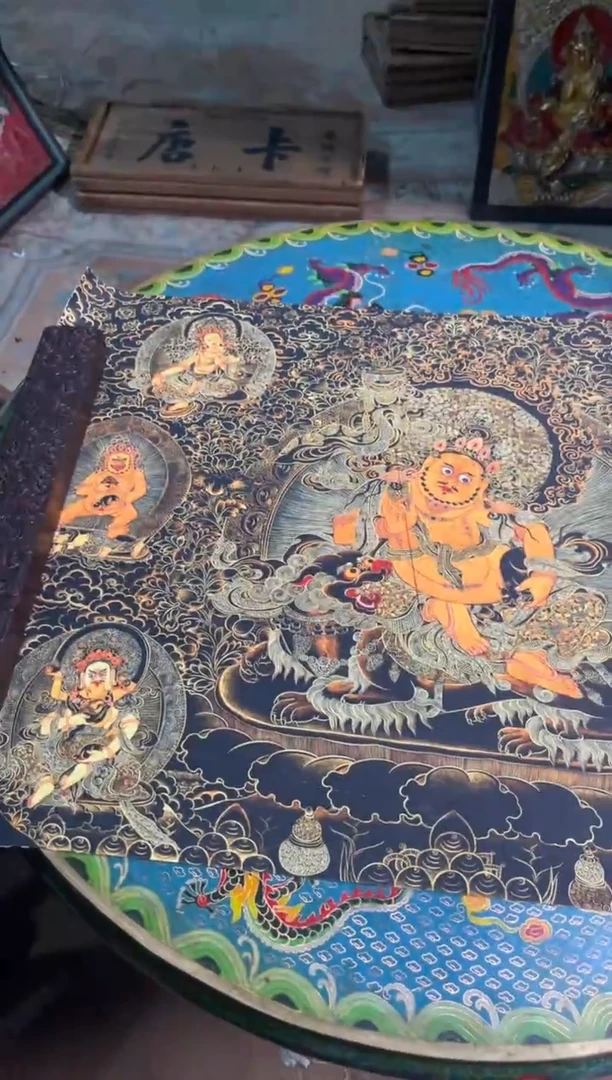 卷轴画东东唐卡tk16