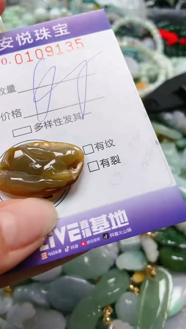 【闪购商品】翡翠颈饰未镶嵌闪购0109135