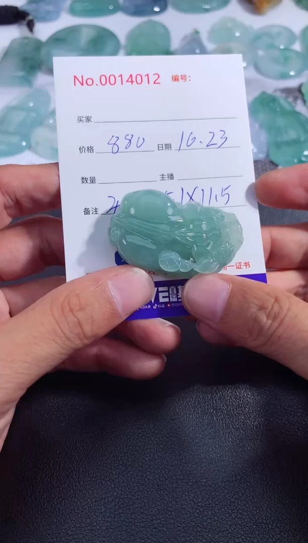 颈饰未镶嵌翡翠貔貅