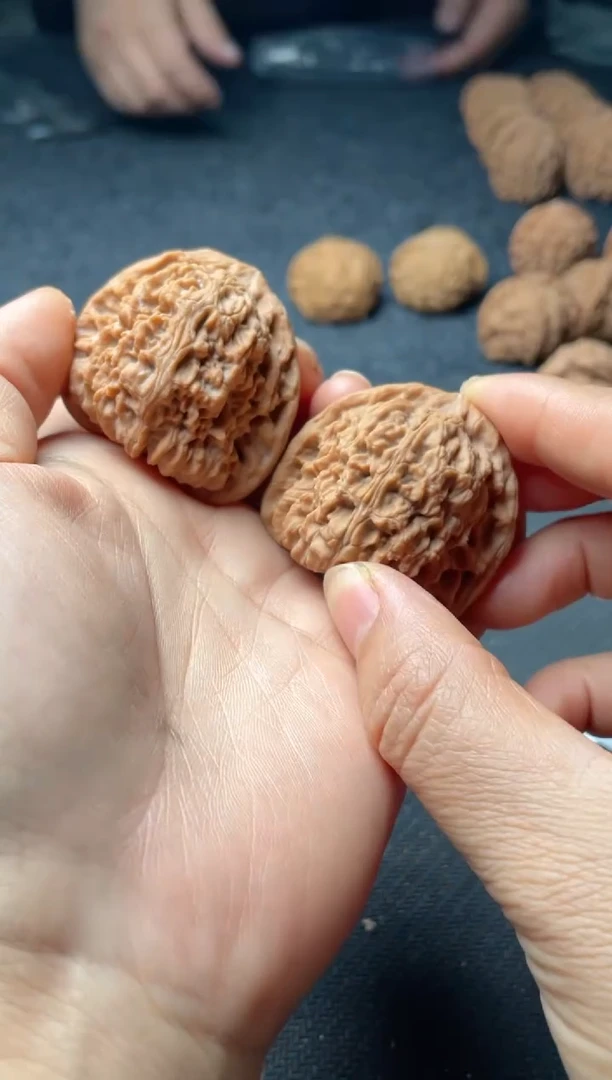 把件文玩核桃w100  南疆石 42尺