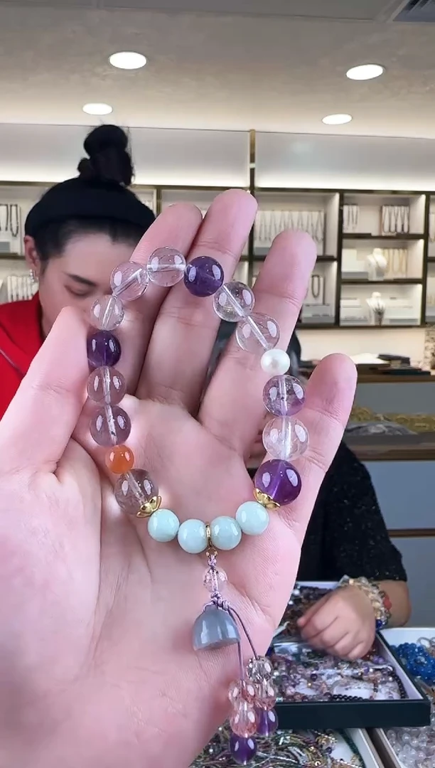 【闪购商品】水晶手串库存有限售完即止银S925镶嵌