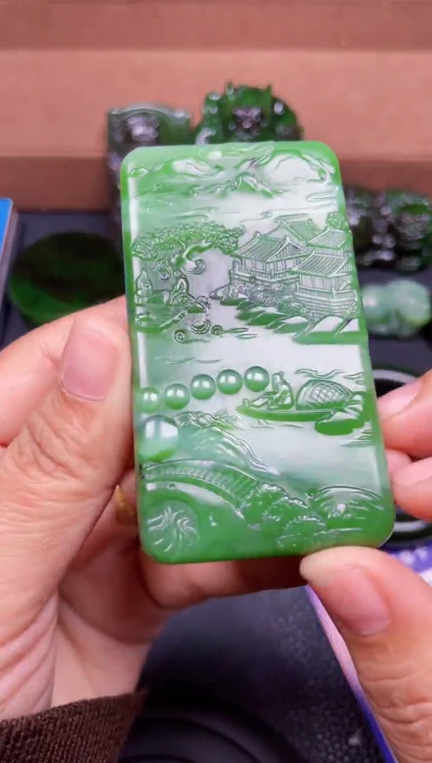 颈饰未镶嵌和田玉F1151