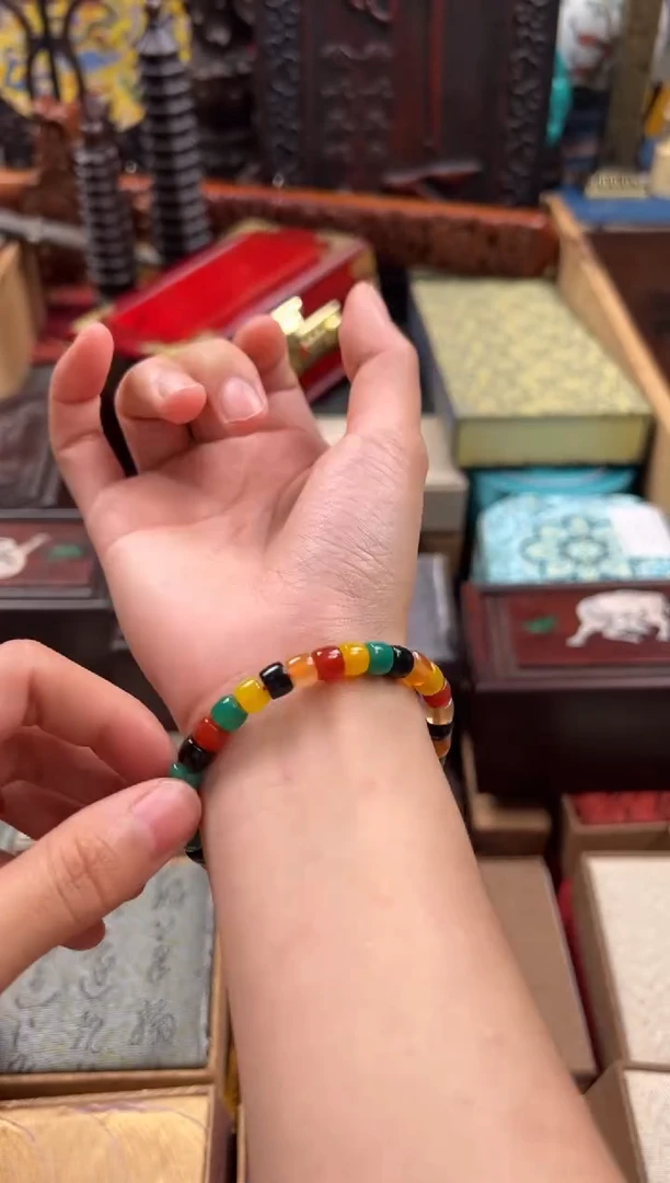 玛瑙/玉髓手链未镶嵌 ------瓷----- --