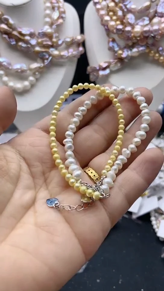 颈饰未镶嵌淡水珍珠1