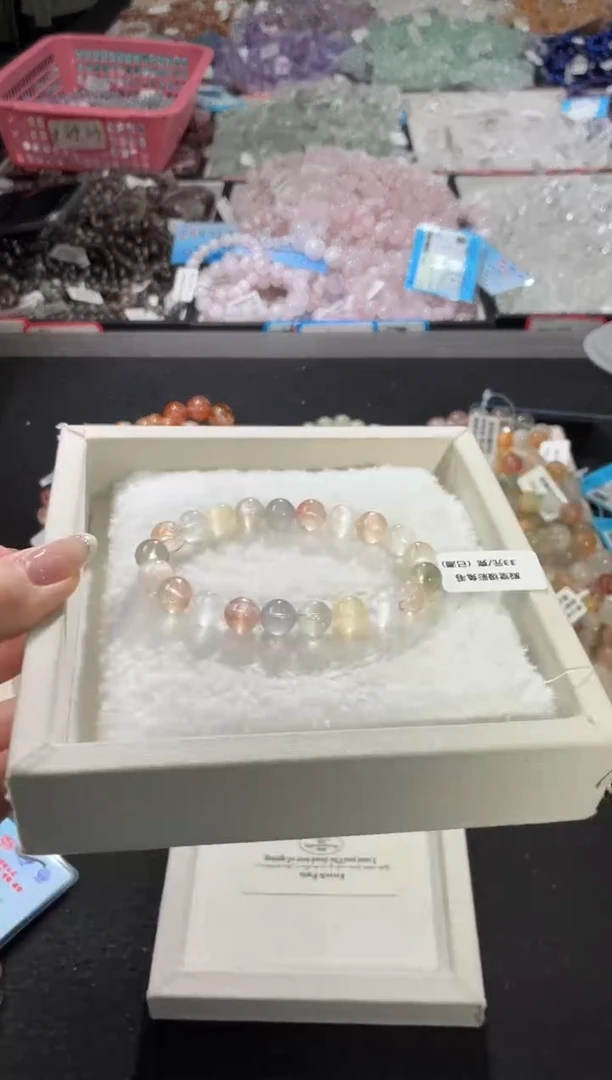 未镶嵌手链水晶124号 多样性发一I    9  +