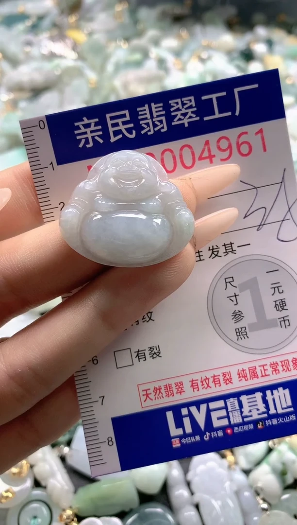 【闪购商品】翡翠吊坠(不含链)未镶嵌4961