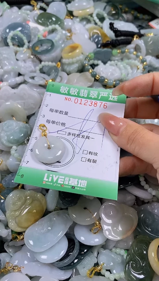 【闪购商品】翡翠颈饰未镶嵌闪购0123876多样性发其一
