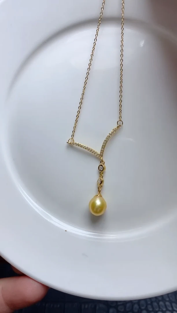 淡水珍珠未镶嵌颈饰0101