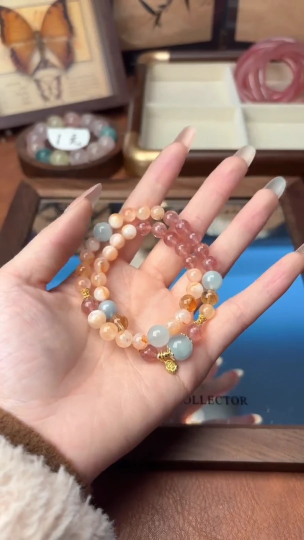 未镶嵌手串水晶1