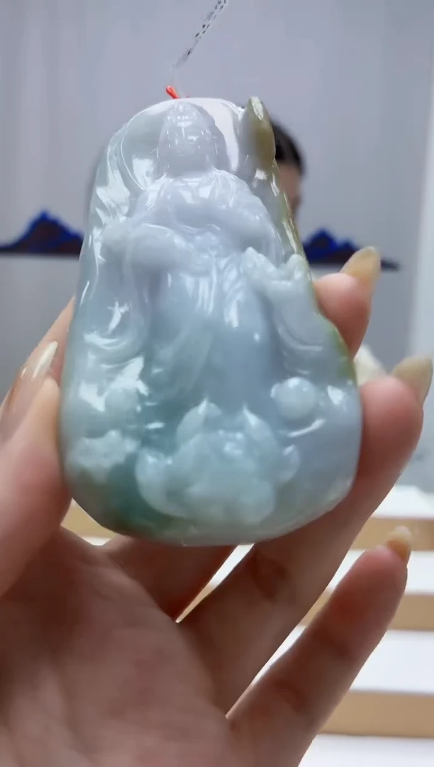 未镶嵌定制翡翠4812jw-毛货挂件17