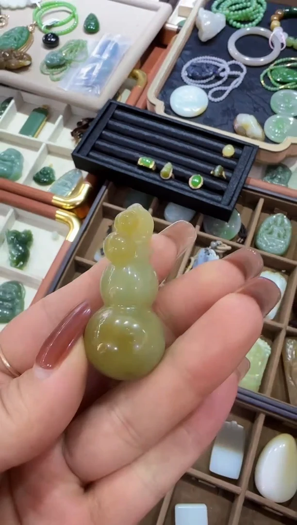 未镶嵌和田玉挂件 【宏1218】42