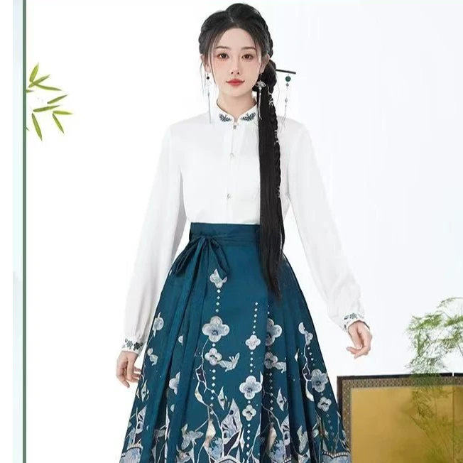 【乔诗绣】设计师款衬衫2106-DDXW