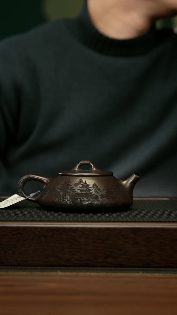 【闪购商品】紫砂茶壶宜兴原矿 手工 紫砂壶容量280cc