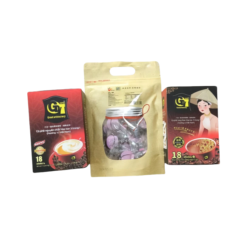 GD7越南风味原味炭烧三合一速溶咖啡粉16g一条50条800g/袋18条/盒