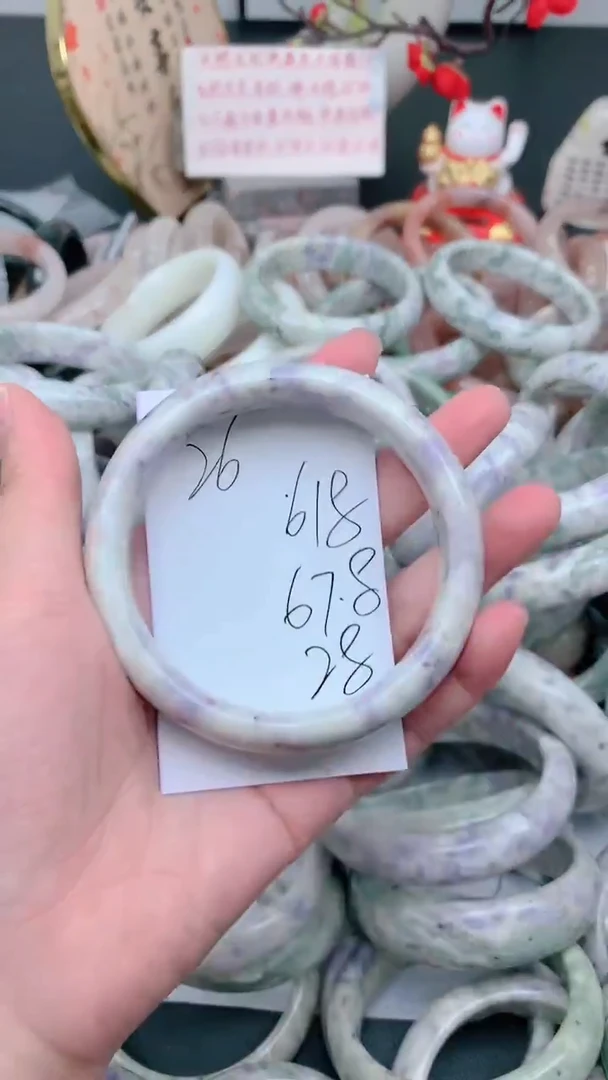 未镶嵌手镯石英质玉618
