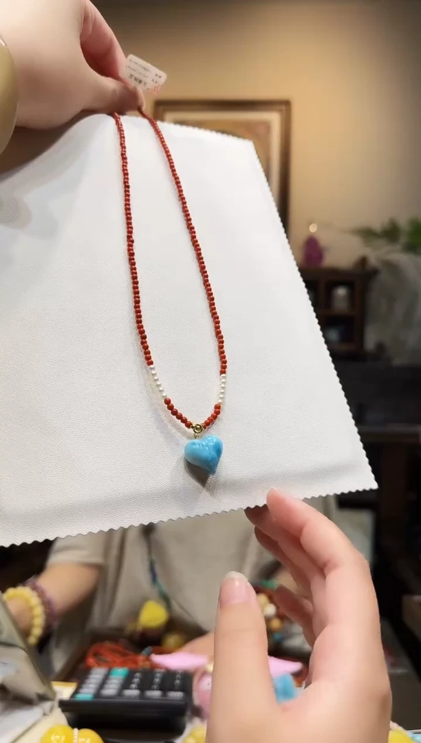 颈饰未镶嵌南红玛瑙项链