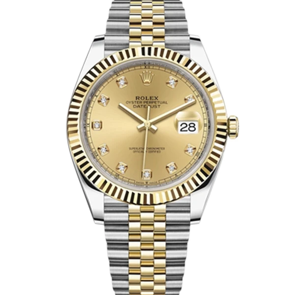 99新 Rolex/劳力士 老佛爷/劳力士126333/自动机械/21年全套/41mm