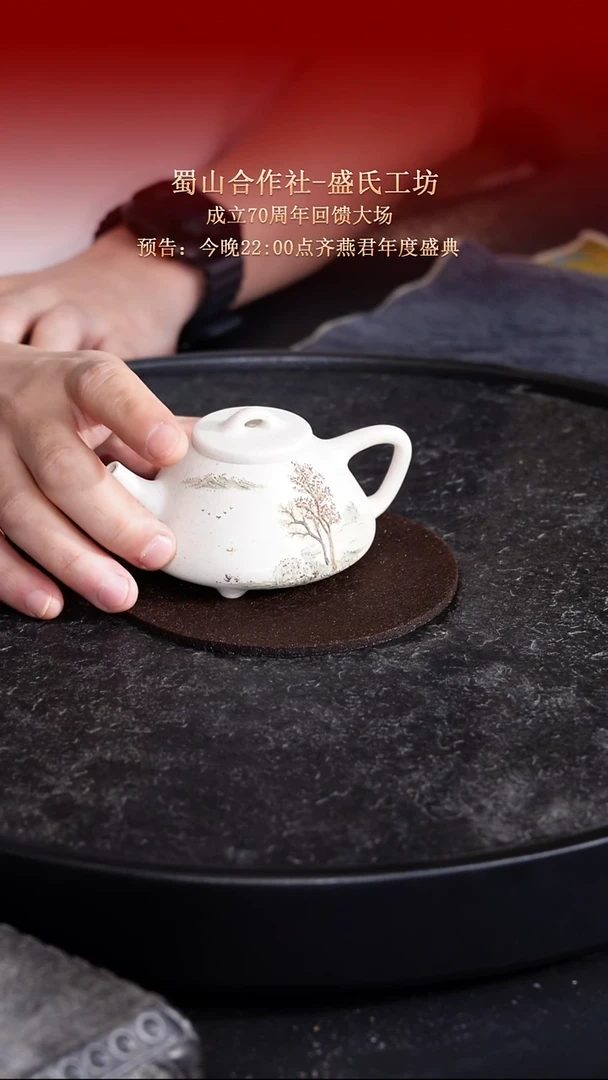 茶壶紫砂东坡紫砂甄选紫砂壶—蜀山合作社